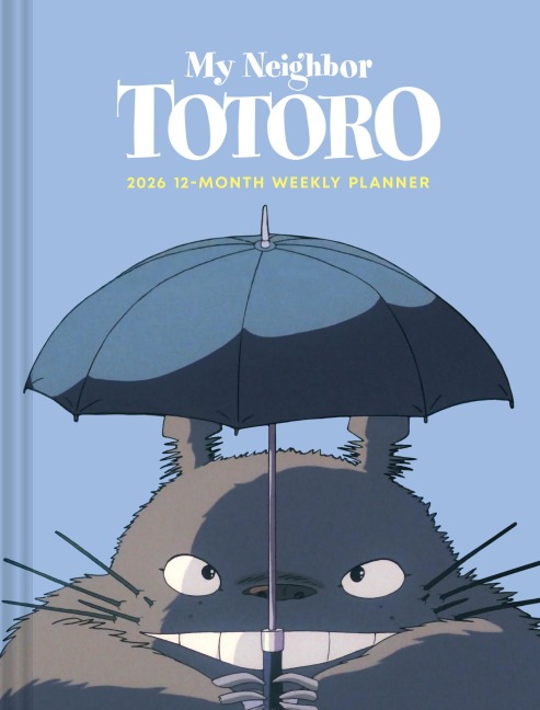 Studio Ghibli My Neighbor Totoro 2026 12-Month Weekly Planner - 