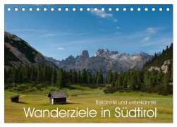 Cover-Bild zum Titel 'Bekannte und unbekannte Wanderziele in Südtirol (Tischkalender 2026 DIN A5 quer), CALVENDO Monatskalender' von 'Georg Niederkofler'