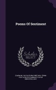 Cover-Bild zum Titel 'Poems Of Sentiment' von ''