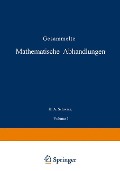 Gesammelte Mathematische Abhandlungen - H. A. Schwarz