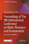 Proceedings of The 9th International Conference on Water Resource and Environment - 
