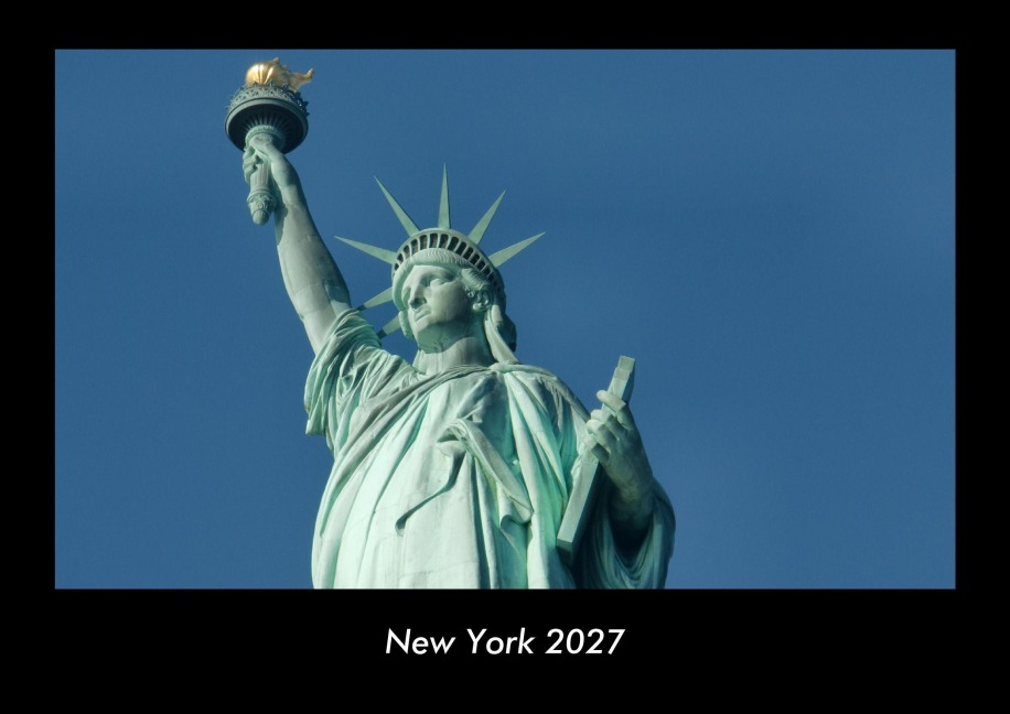 New York 2027 Fotokalender DIN A3 - Tobias Becker