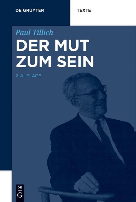 Der Mut zum Sein - Paul Tillich