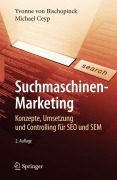 Cover-Bild zum Titel 'Suchmaschinen-Marketing' von 'Yvonne Bischopinck, Michael Ceyp'
