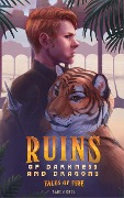Cover-Bild zum Titel 'Ruins of Darkness and Dragons (Tales of Fire, #1)' von 'Aaron Knol'