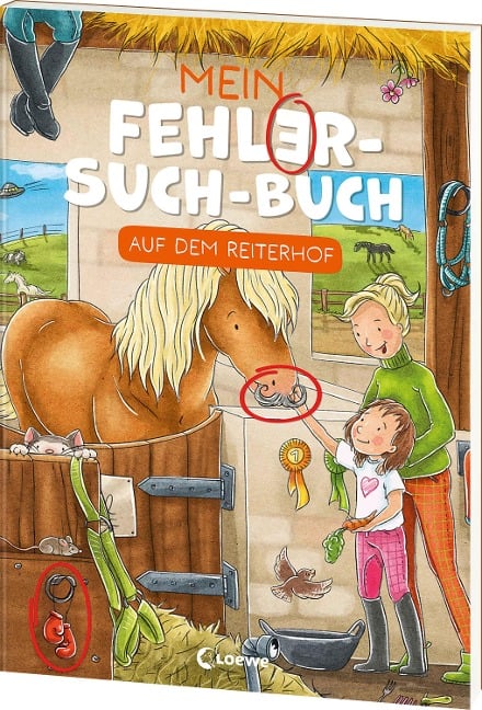 Mein Fehler-Such-Buch - Auf dem Reiterhof - 