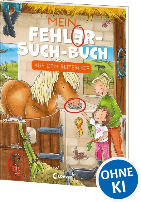 Mein Fehler-Such-Buch - Auf dem Reiterhof - 