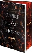 Cover-Bild zum Titel 'Empire of Flame and Thorns' von 'Marion Blackwood'