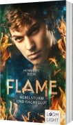 Cover-Bild zum Titel 'Flame 4: Nebelsturm und Racheglut' von 'Henriette Dzeik'