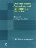 Cover-Bild zum Titel 'Evidence Based Counselling and Psychological Therapies' von ''