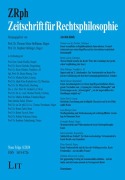 Cover-Bild zum Titel 'Zeitschrift für Rechtsphilosophie Neue Folge 8/2024' von ''