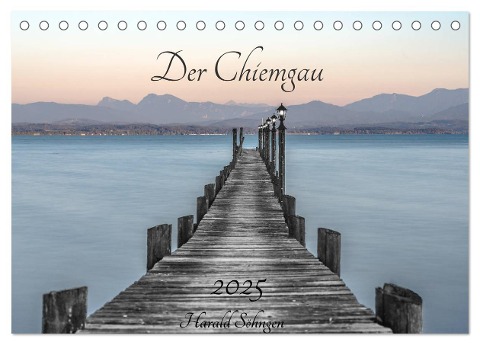 Der Chiemgau (Tischkalender 2025 DIN A5 quer), CALVENDO Monatskalender - Harald Söhngen