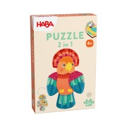 Cover-Bild zum Titel 'Puzzle 2in1 Papagei' von ''