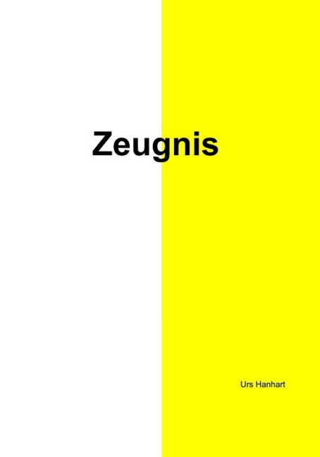 Zeugnis - Urs Hanhart