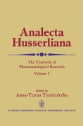 Cover-Bild zum Titel 'Analecta Husserliana' von ''