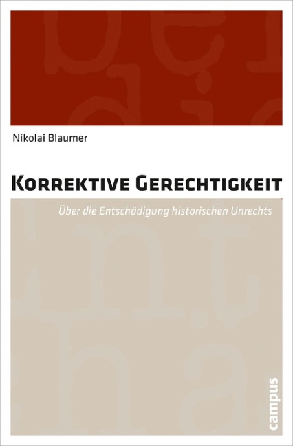 Korrektive Gerechtigkeit - Nikolai Blaumer