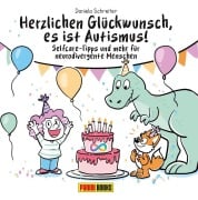 Cover-Bild zum Titel 'Herzlichen Glückwunsch, es ist Autismus! Selfcare-Tipps und mehr für neurodivergente Menschen' von 'Daniela Schreiter'