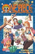 Cover-Bild zum Titel 'One Piece 26. Abenteuer auf der Insel Gottes' von 'Eiichiro Oda'