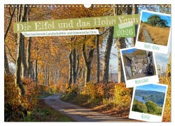 Cover-Bild zum Titel 'Die Eifel und das Hohe Venn (Wandkalender 2026 DIN A3 quer), CALVENDO Monatskalender' von 'Gisela Braunleder'