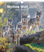 Mythos Wolf 2026 - Foto-Kalender - Wand-Kalender - 30x34 - 