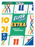 Cover-Bild zum Titel 'Ravensburger 20946 - Elfer raus! Extra, Kartenspiel für 2-6 Spieler, Klassiker ab 8 Jahren, Extra Edition' von '© Hausser, Wolfgang Kramer'