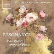 Cover-Bild zum Titel 'RESONANCE: Schumann,Farrenc,Durosoir' von 'Emmanuel/Piatti Quartet Despax'