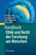 Cover-Bild zum Titel 'Handbuch Ethik und Recht der Forschung am Menschen' von ''