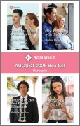 Cover-Bild zum Titel 'Harlequin Romance August 2025 Box Set' von 'Jessica Gilmore, Andrea Bolter, Michelle Douglas, Mariah Ankenman'