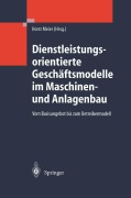 Cover-Bild zum Titel 'Dienstleistungsorientierte Geschäftsmodelle im Maschinen- und Anlagenbau' von ''