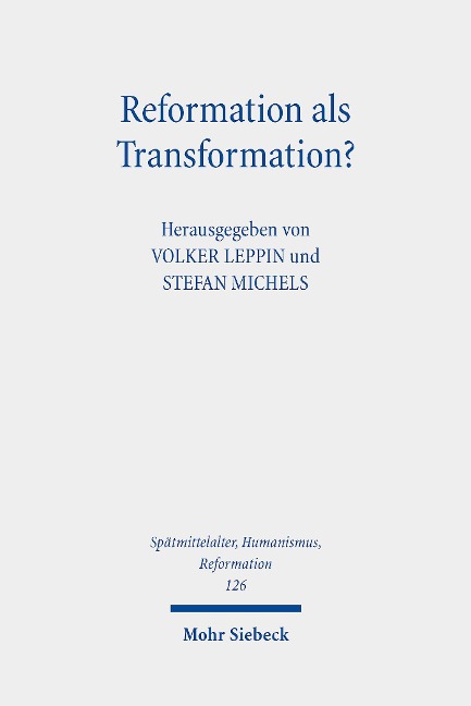Reformation als Transformation? - 
