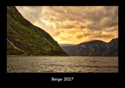 Cover-Bild zum Titel 'Berge 2027 Fotokalender DIN A3' von 'Tobias Becker'