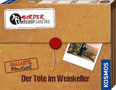 Murder Mystery Case File - Der Tote im Weinkeller - 