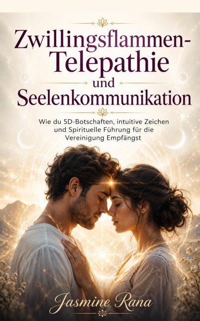 Zwillingsflammen-Telepathie und Seelenkommunikation : Wie du 5D-Botschaften, intuitive Zeichen und Spirituelle Führung für die Vereinigung Empfängst - Jasmine Rana