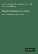 Cover-Bild zum Titel 'Annuaire statistique de la France' von 'Institut national de la statistique et des études économiques France'