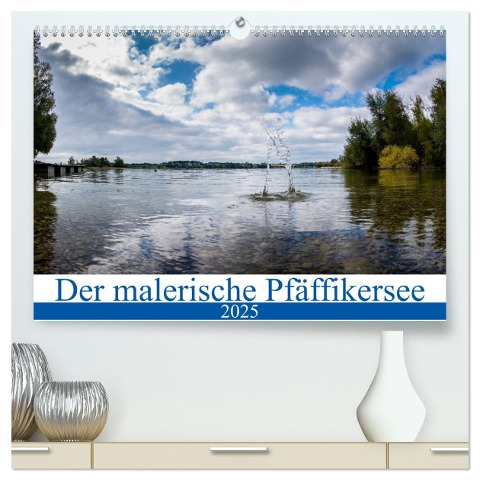 Der malerische Pfäffikersee (hochwertiger Premium Wandkalender 2025 DIN A2 quer), Kunstdruck in Hochglanz - Anna Kropf