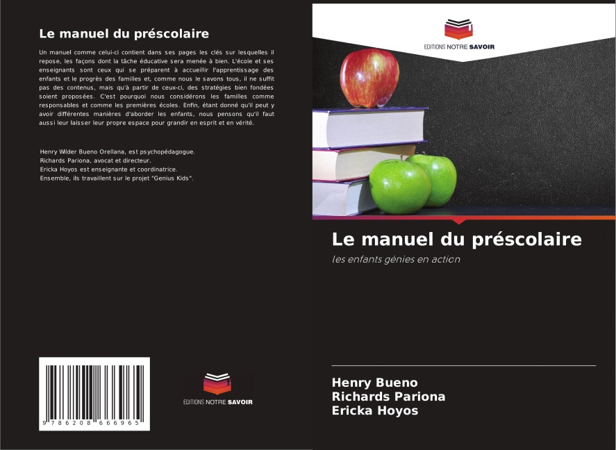 Le manuel du préscolaire - Henry Bueno, Richards Pariona, Ericka Hoyos