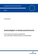 Cover-Bild zum Titel 'Nachhaltigkeit im Bankenaufsichtsrecht' von 'Tina Kosti¿'