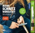 Cover-Bild zum Titel 'Meine Schnitzwerkstatt' von 'Astrid Schulte'