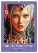 Cover-Bild zum Titel 'Sinnliche Vampirfrauen - Gefährlich verführerisch (Wandkalender 2027 DIN A2 hoch), CALVENDO Monatskalender' von 'Liselotte Brunner-Klaus'