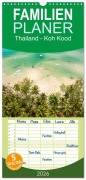 Cover-Bild zum Titel 'Familienplaner 2026 - Thailand - Koh Kood mit 5 Spalten (Wandkalender, 21 x 45 cm) CALVENDO' von 'Peter Schickert'