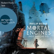 Cover-Bild zum Titel 'Mortal Engines - Jagd durchs Eis' von 'Philip Reeve'