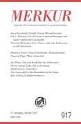 Cover-Bild zum Titel 'MERKUR 10/2025, Jg.79' von ''