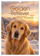 Cover-Bild zum Titel 'Golden Retriever - Treue, Lebensfreude und Freundschaft (Wandkalender 2027 DIN A3 hoch), CALVENDO Monatskalender' von 'Emilia Hartmann'