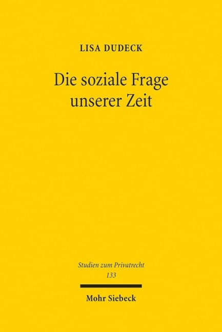 Die soziale Frage unserer Zeit - Lisa Dudeck