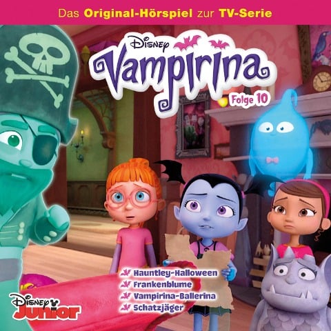 10: Hauntley-Halloween / Frankenblume / Vampirina-Ballerina / Schatzjäger (Hörspiel zur Disney TV-Serie) - Jerome Leroy, Layla Minoui