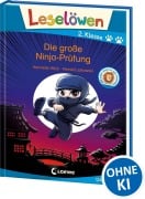 Cover-Bild zum Titel 'Leselöwen 2. Klasse - Die große Ninja-Prüfung' von 'Henriette Wich'