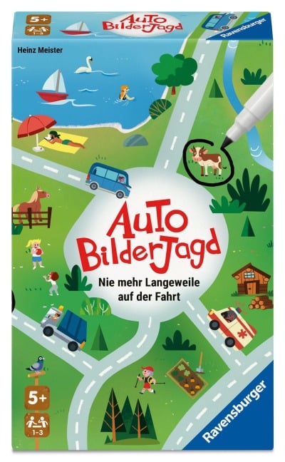 Auto-Bilderjagd - Kinderspiel ab 5 Jahre - Heinz Meister