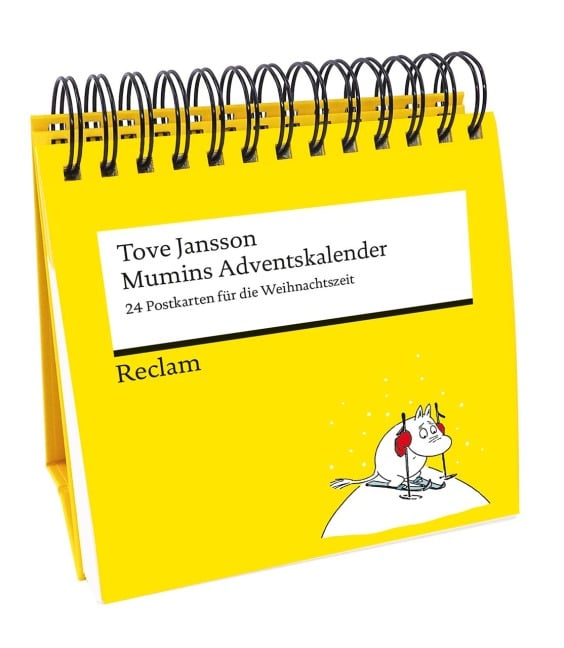 Mumins Adventskalender. 24 Postkarten für die Weihnachtszeit (Advents-Postkartenaufsteller) - Tove Jansson