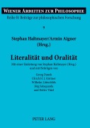 Cover-Bild zum Titel 'Literalität und Oralität' von ''