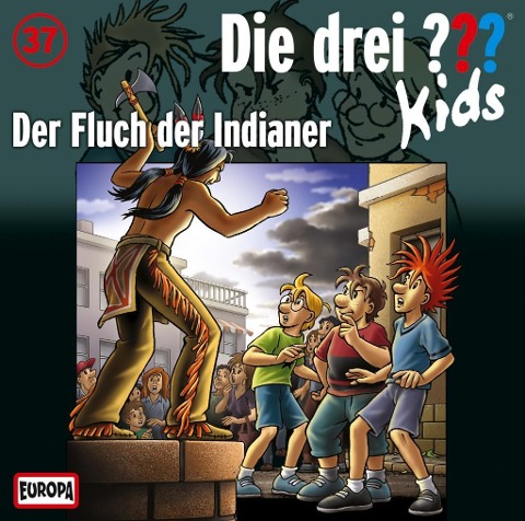 Die drei ??? Kids 37. Der Fluch der Indianer (drei Fragezeichen) CD - Ulf Blanck